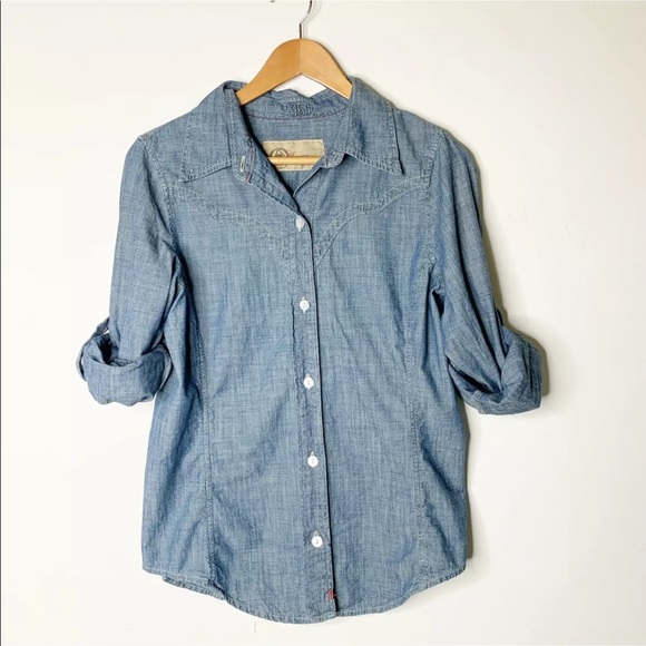 gap women's denim shirts